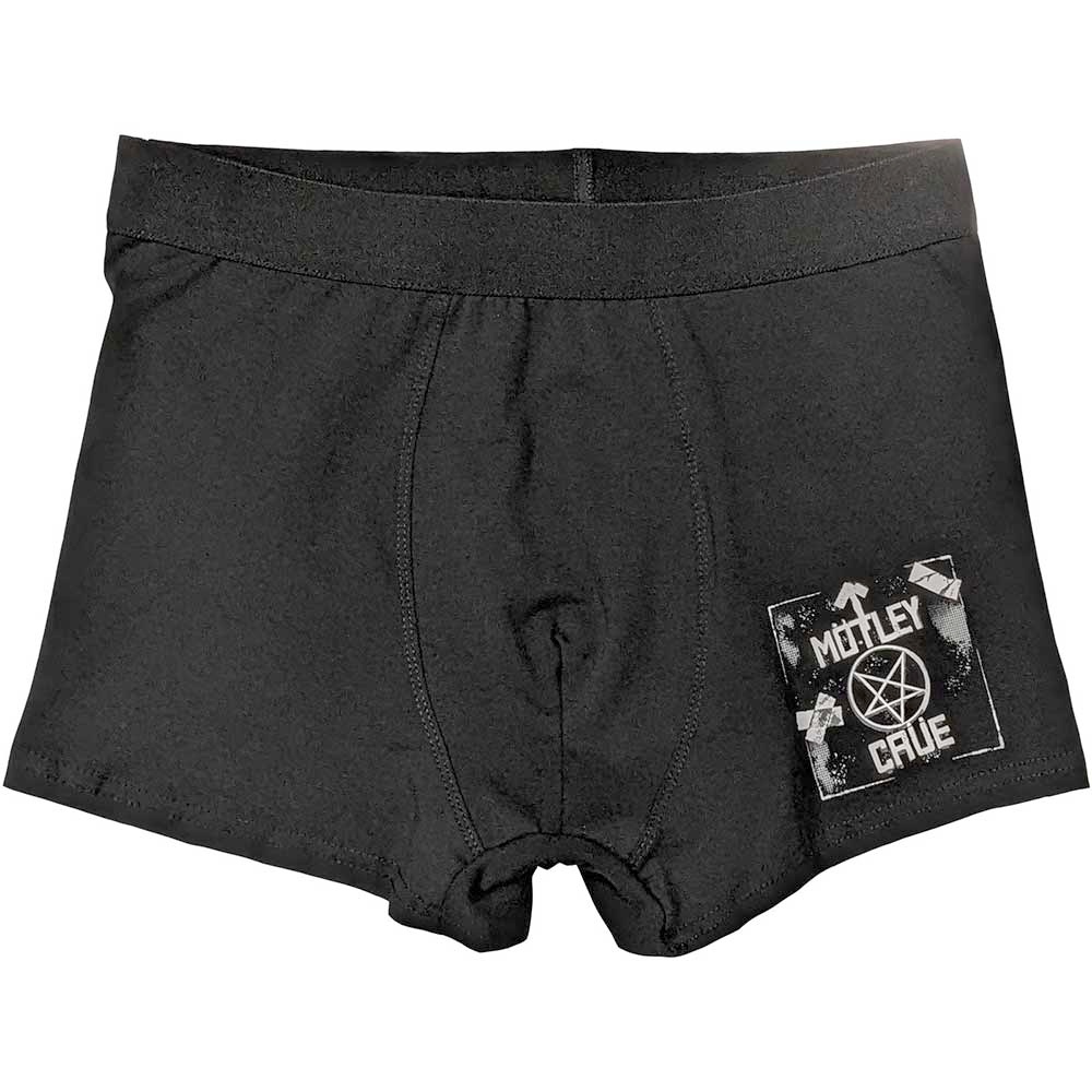 Motley Crue - Roadcase Boxershorts - Zwart